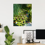 Water Lily Habitat Poster (Thuiskantoor)