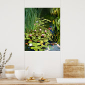 Water Lily Habitat Poster (Keuken)
