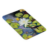Water Lily in Bloom Magnet Magneet (Rechterzijde)