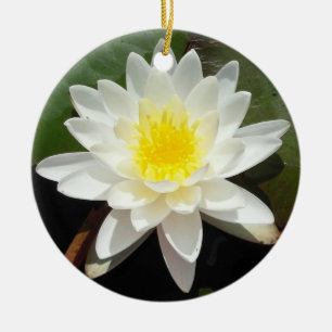 Water Lily Keramisch Ornament