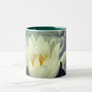 Water Lily Lotus sluit persoonlijke Tweekleurige Koffiemok