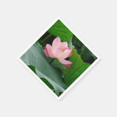 Water Lily Pink Servet (Hoek)