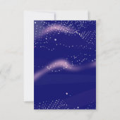 Water Lily Pond Bat Mitzvah Reception Party card Kaart (Achterkant)