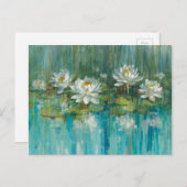 Water Lily Pond Briefkaart (Voorkant / Achterkant)