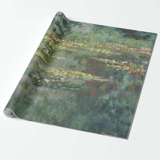Water Lily Pond Claude Monet Cadeaupapier (Uitgerold)