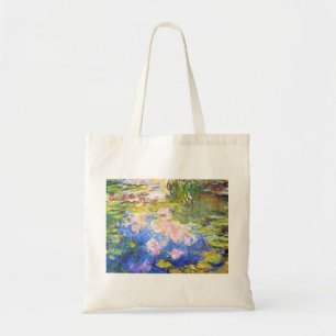 Water Lily Pond Claude Monet Tote Bag