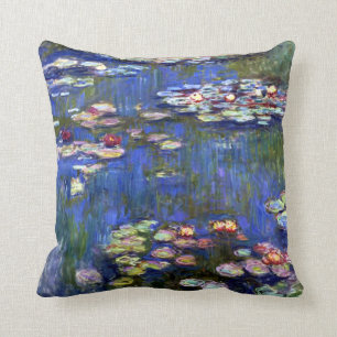 Water Lily Pond Coussin américain MoJo