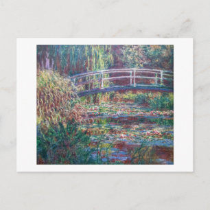 Water Lily Pond (Harmonie Roos), Monet Briefkaart