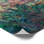 Water Lily Pond (Harmonie Roos), Monet Poster (Hoek)