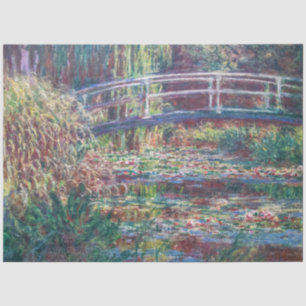 Water Lily Pond (Harmonie Roos), Monet Tissuepapier