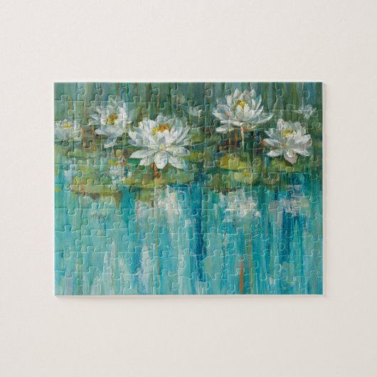 Water Lily Pond Legpuzzel (Horizontaal)