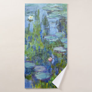 Water Lily Pond, Monet Badhanddoek
