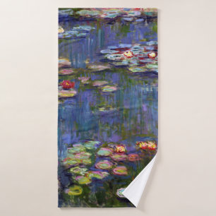 Water Lily Pond, Monet Badhanddoek