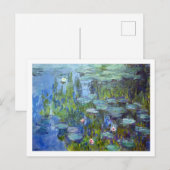 Water Lily Pond, Monet Briefkaart (Voorkant / Achterkant)
