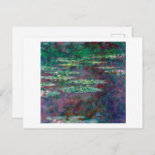 Water Lily Pond, Monet Briefkaart (Voorkant / Achterkant)