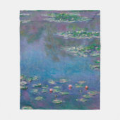 Water Lily Pond, Monet Fleece Deken (Voorkant)