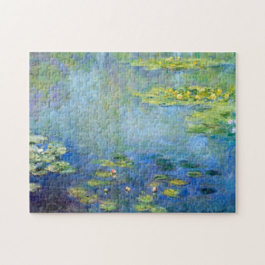 Water Lily Pond, Monet Legpuzzel (Horizontaal)
