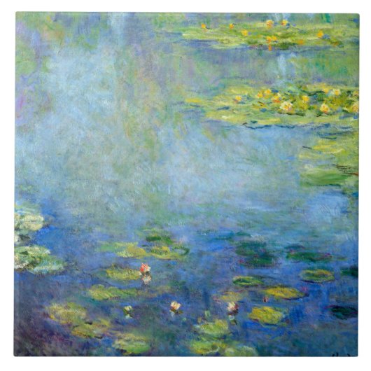 Water Lily Pond, Monet Tegeltje (Voorkant)