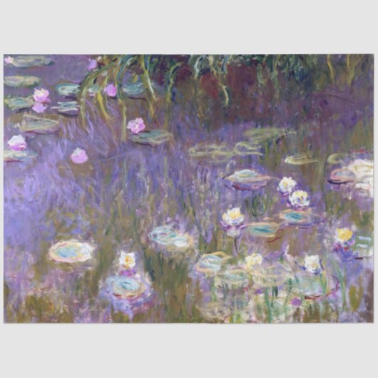 Water Lily Pond, Monet Tissuepapier (Voorkant)