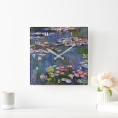 Water Lily Pond, Monet Vierkante Klok (Huis)