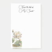 Water Lily post-it notes (Devant)