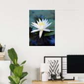 Water Lily Poster (Thuiskantoor)