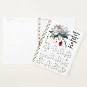 Water Lily & Ruby July Verse – 2026 Full-Year  (Devant avec enveloppe)