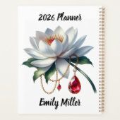 Water Lily & Ruby July Verse – 2026 Full-Year  Planner (Achterkant)