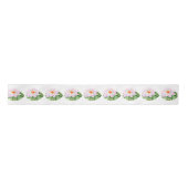 Water Lily Satin Ribbon Lint (Voorkant)