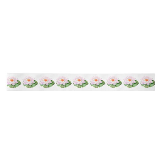 Water Lily Satin Ribbon Lint (Voorkant)