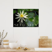 Water Lily Serenity Inspirerend Poster (Keuken)