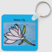 Water Lily Sleutelhanger (Achterkant)
