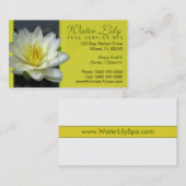 Water Lily Visitekaartje (Voorkant / Achterkant)