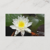 Water Lily Visitekaartje (Achterkant)