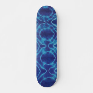 Water Lines Tie Dye Skateboard