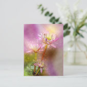 Water Lotus, exotische plant, Briefkaart (Staand voorkant)