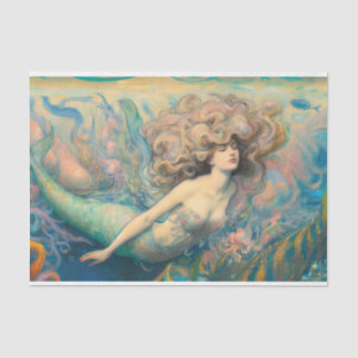 Water Maiden Zeemeermin Decoupage Tissuepapier
