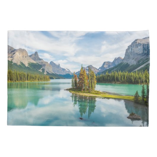 Water | Maligne Lake, Jasper National Park, Canada Kussensloop (Achterkant)