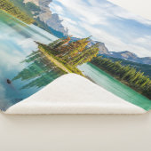 Water | Maligne Lake, Jasper National Park, Canada Sherpa Deken (3/4)