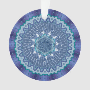 Water Mandala AcrylOrnament Ornament
