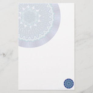 Water Mandala Briefpapier
