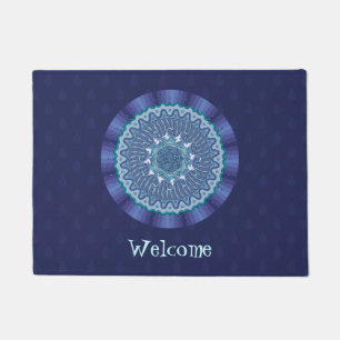Water Mandala Doormat Deurmat