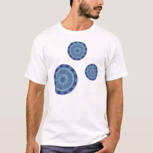 Water Mandala Heren Licht Shirt