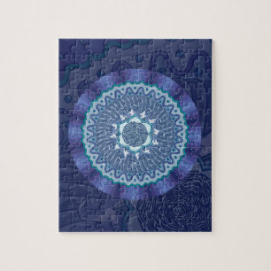 Water Mandala Puzzle Legpuzzel
