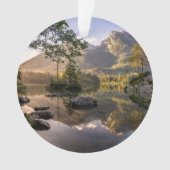 Water | Meer van Hintersee Berchtesgaden Duitsland Ornament (voorkant)