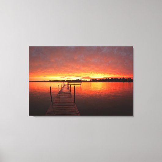 Water | Meer van Minnetonka, Minnesota Canvas Afdruk (Voorkant)