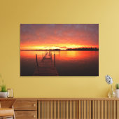 Water | Meer van Minnetonka, Minnesota Canvas Afdruk (Insitu (Woonkamer))