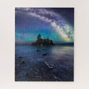 Water Meer van superior Minnesota Legpuzzel