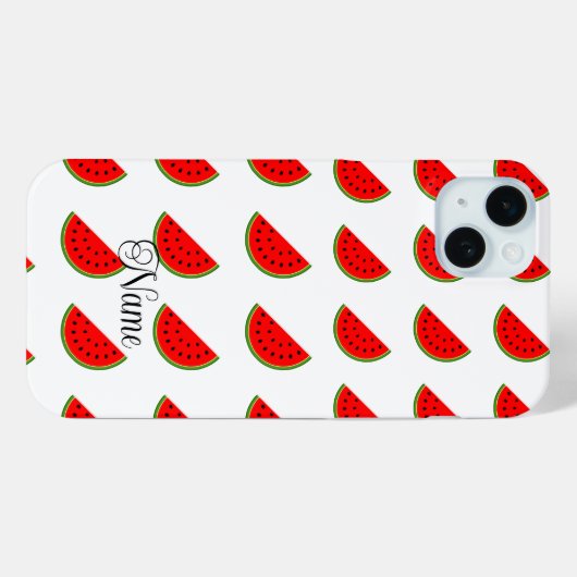 WATER MELOEN PRINT Case-Mate iPhone CASE (Achterkant (horizontaal))
