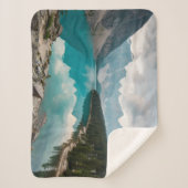 Water Moraine Lake Alberta Canada Sherpa Deken (Voorkant)